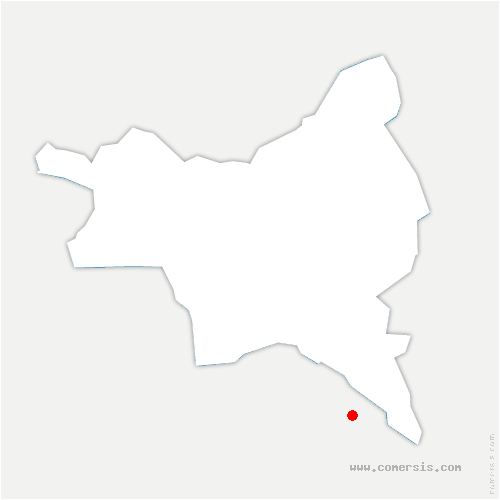carte de localisation de Lagny-le-Sec