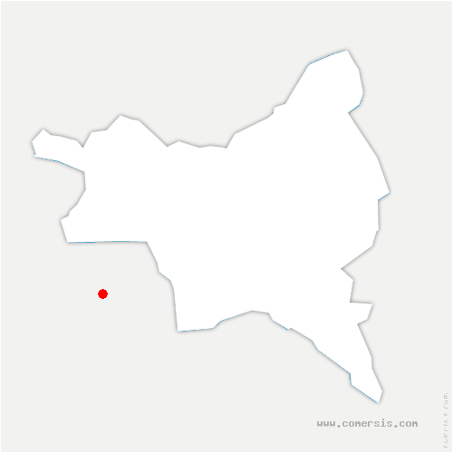 carte de localisation de Largny-sur-Automne