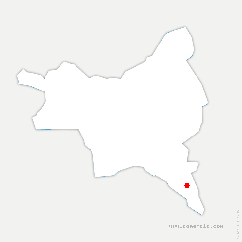 carte de localisation de Mandres-les-Roses