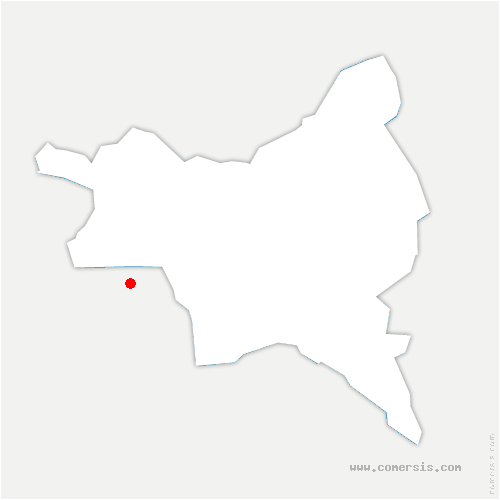 carte de localisation de Marnes-la-Coquette