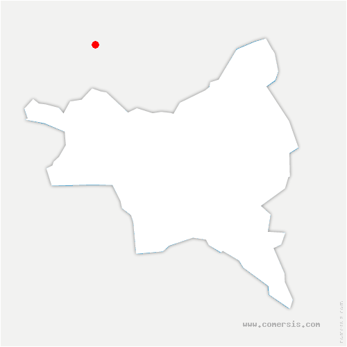 carte de localisation du Mesnil-Amelot