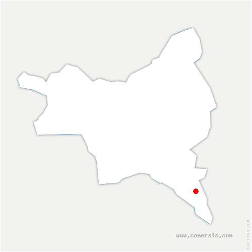 carte de localisation de Nanteuil-le-Haudouin