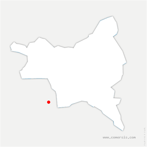 carte de localisation de Noroy-sur-Ourcq