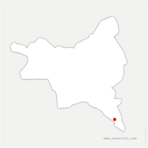 carte de localisation d'Ognes