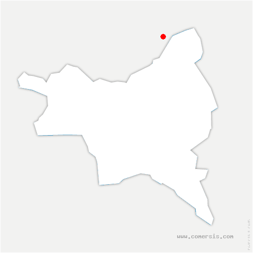 carte de localisation de Paray-Vieille-Poste