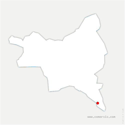 carte de localisation de Périgny