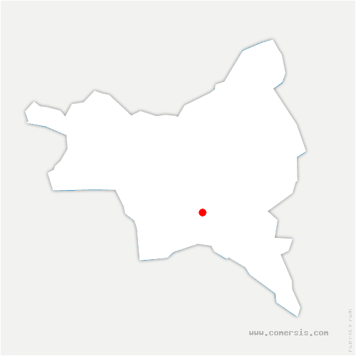 carte de localisation de Verneuil-en-Halatte