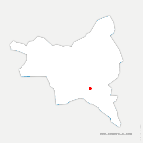 carte de localisation de Villers-Saint-Frambourg-Ognon 