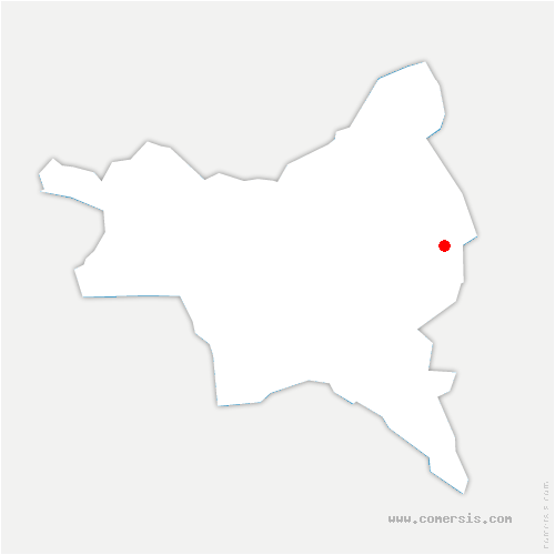 carte de localisation de Villiers-le-Sec