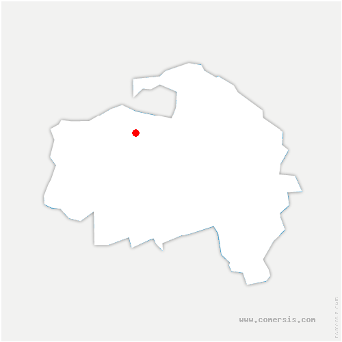 carte de localisation de la Courneuve