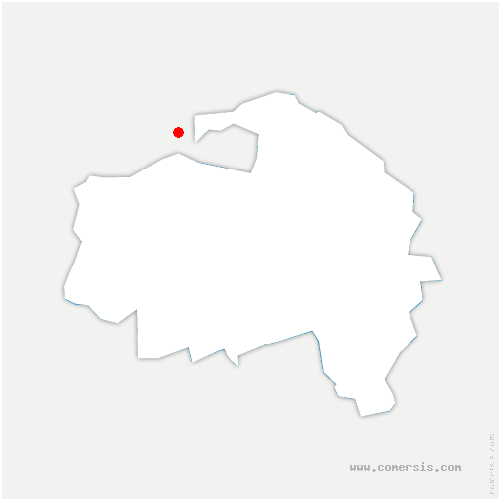 carte de localisation de Gouvernes