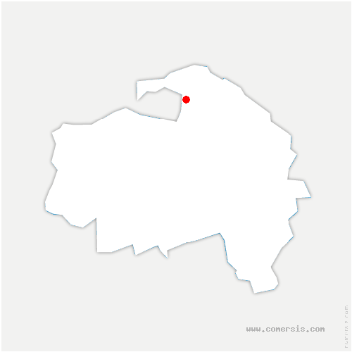 carte de localisation de Guérard
