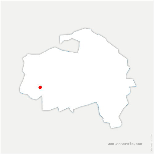 carte de localisation de Marnes-la-Coquette