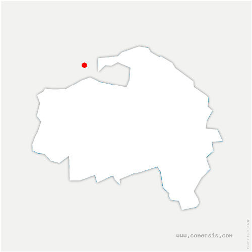 carte de localisation de Saint-Thibault-des-Vignes