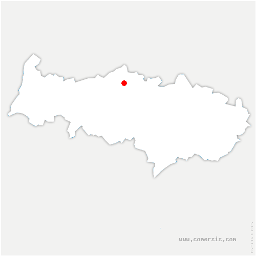 carte de localisation d'Ansauvillers