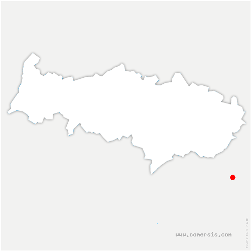 carte de localisation d'Autheuil-en-Valois