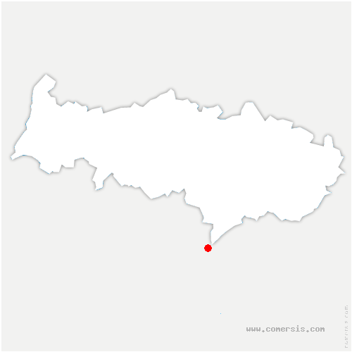 carte de localisation d'Avilly-Saint-Léonard