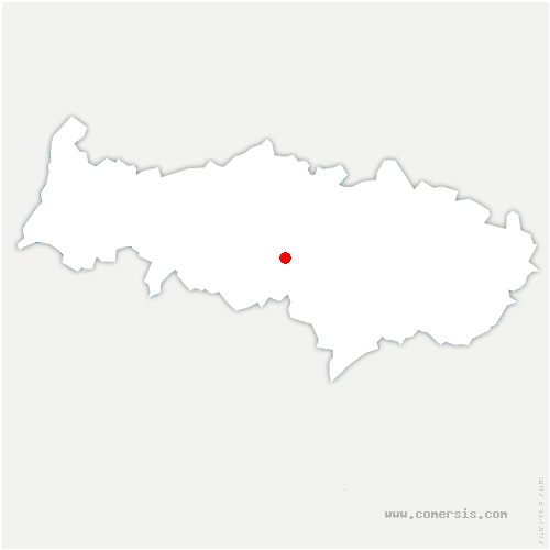 carte de localisation d'Avrechy