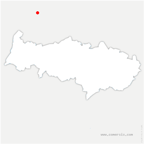carte de localisation de Bennecourt