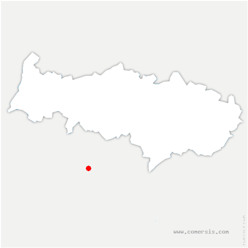 carte de localisation de Billy-sur-Ourcq