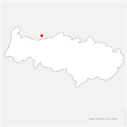 carte de localisation de Boinvilliers