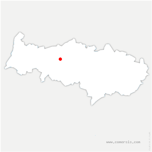carte de localisation du Bourget