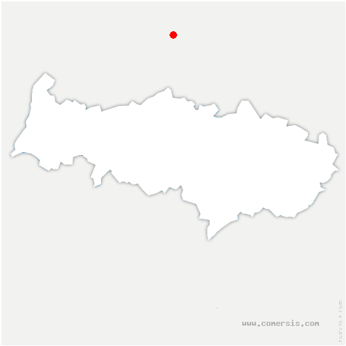 carte de localisation de Brueil-en-Vexin