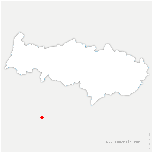 carte de localisation de Brumetz