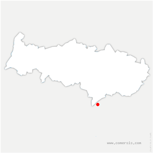 carte de localisation de Chamant