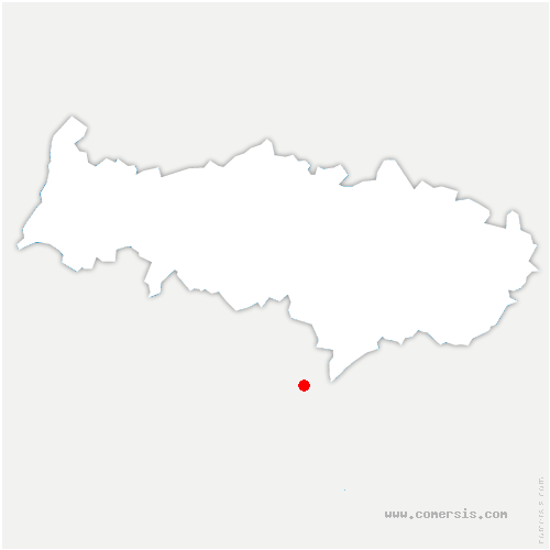 carte de localisation de Chantilly