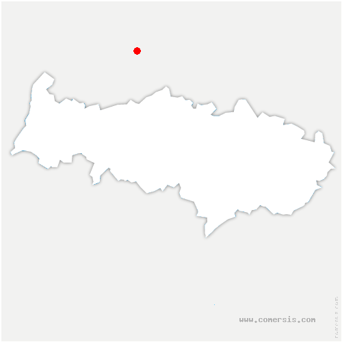 carte de localisation de Charny