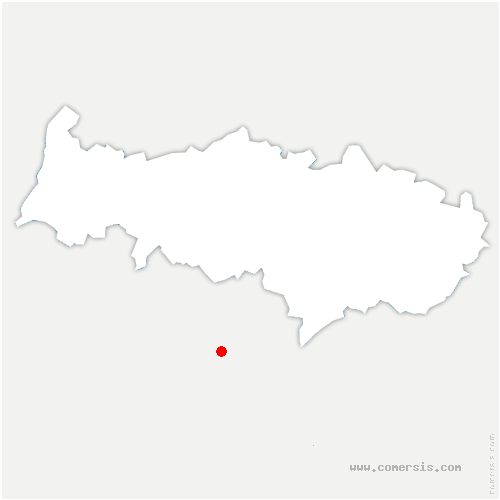 carte de localisation de Crouy-en-Thelle