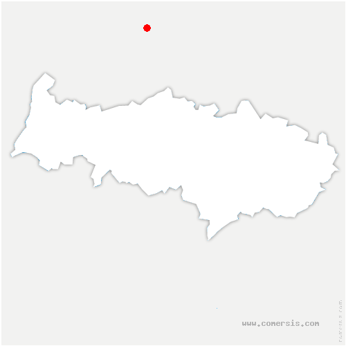 carte de localisation de Drocourt