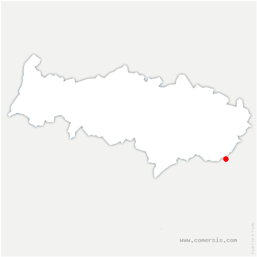 carte de localisation d'Éméville