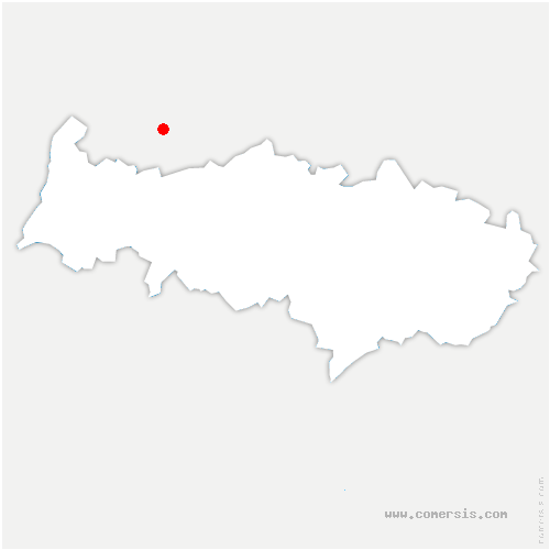 carte de localisation de Favrieux