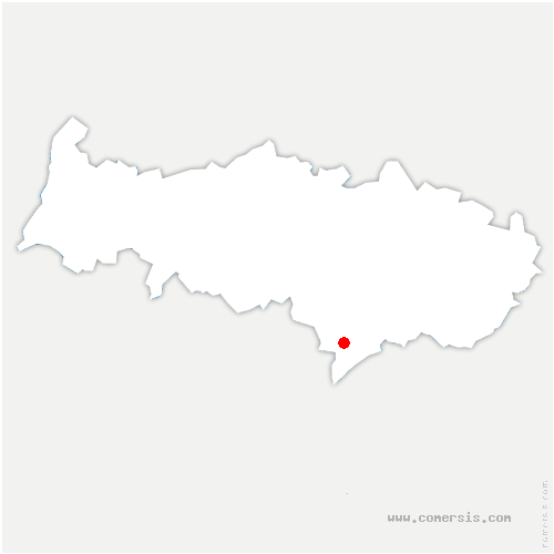 carte de localisation de Fleurines