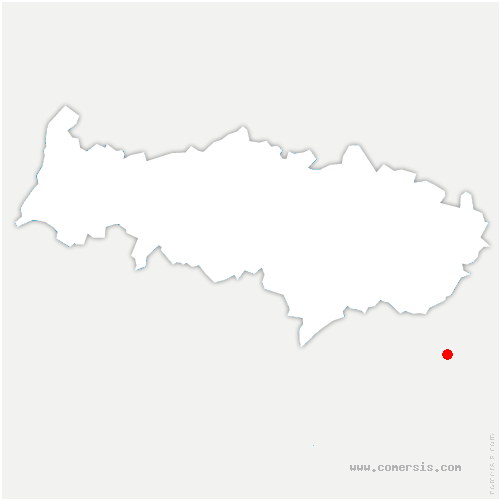 carte de localisation d'Ivors