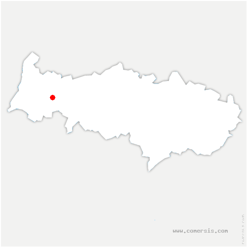 carte de localisation du Kremlin-Bicêtre