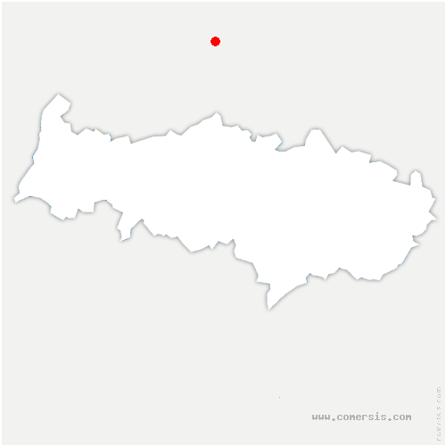 carte de localisation de Lainville-en-Vexin