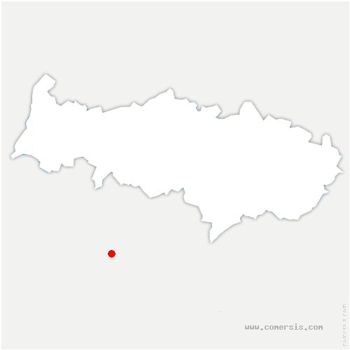 carte de localisation de Marizy-Saint-Mard