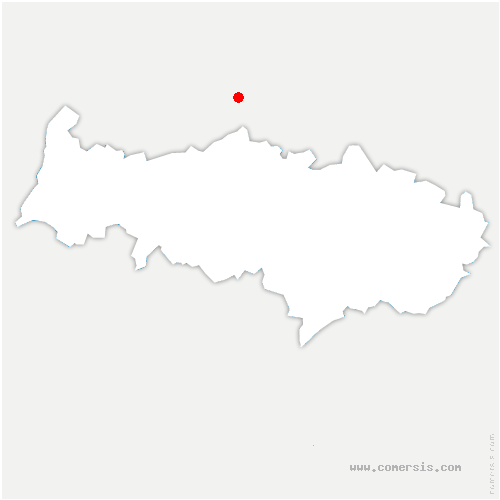 carte de localisation de Mézières-sur-Seine