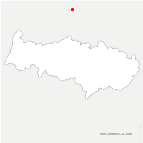 carte de localisation de Montalet-le-Bois