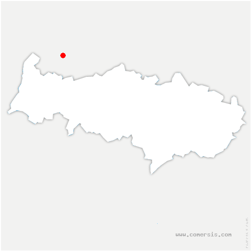 carte de localisation de Neauphlette