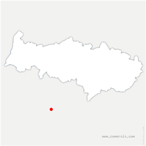 carte de localisation de Neuilly-Saint-Front
