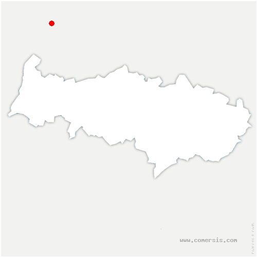 carte de localisation de Notre-Dame-de-la-Mer