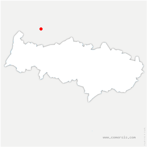 carte de localisation de Perdreauville