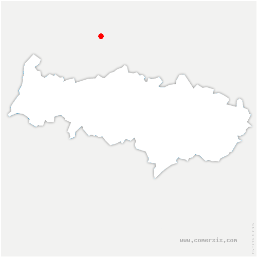 carte de localisation du Plessis-aux-Bois