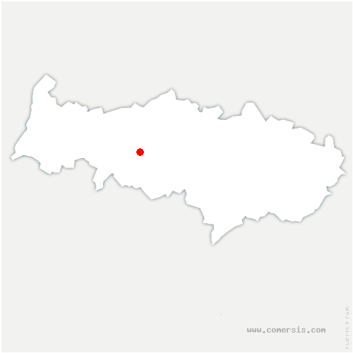 carte de localisation de Saint-Cloud