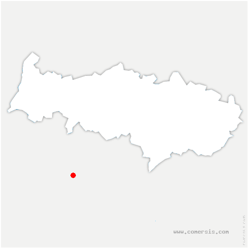 carte de localisation de Troësnes