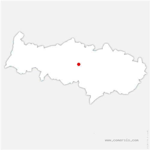 carte de localisation de Valescourt